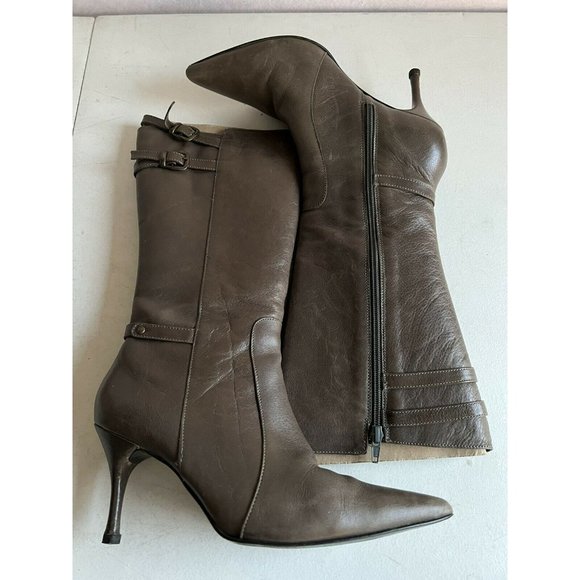 Botas Andrea Corte Vacumo color Cafe Forro Textil  26 9 -39 1/2- 38 1/2 - Picture 5 of 6